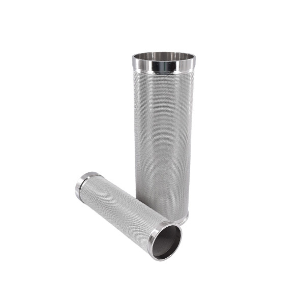 Panier de filtre fritté matériau en acier inoxydable