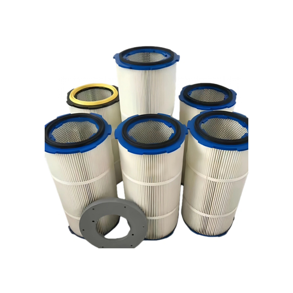 Installation Six pattes cartouche filtre polyester