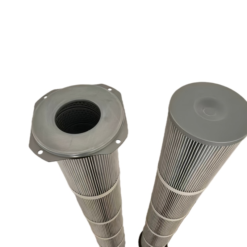 Installation à quatre vis cartouche filtre polyester